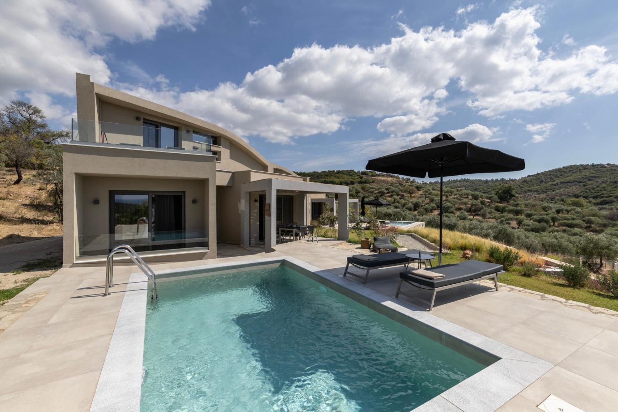 Fari Stone Villas Skála Marión Extérieur photo