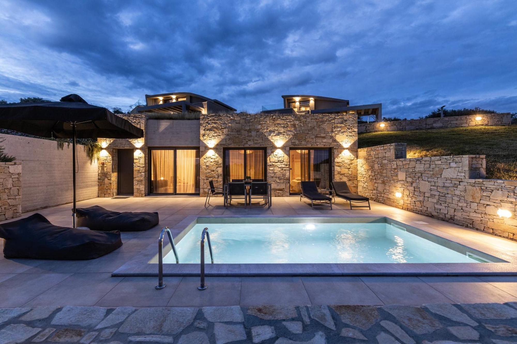 Fari Stone Villas Skála Marión Extérieur photo