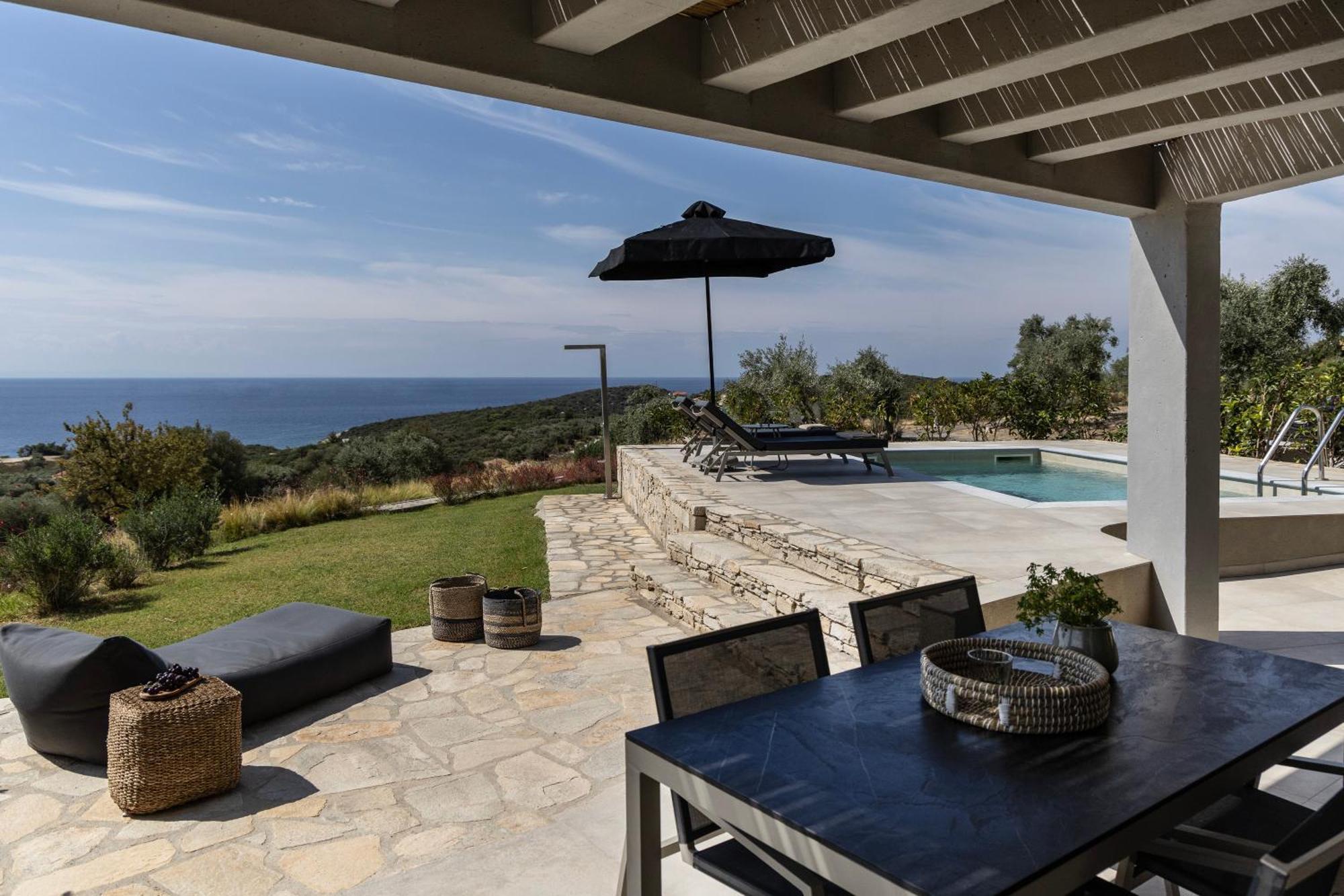 Fari Stone Villas Skála Marión Extérieur photo