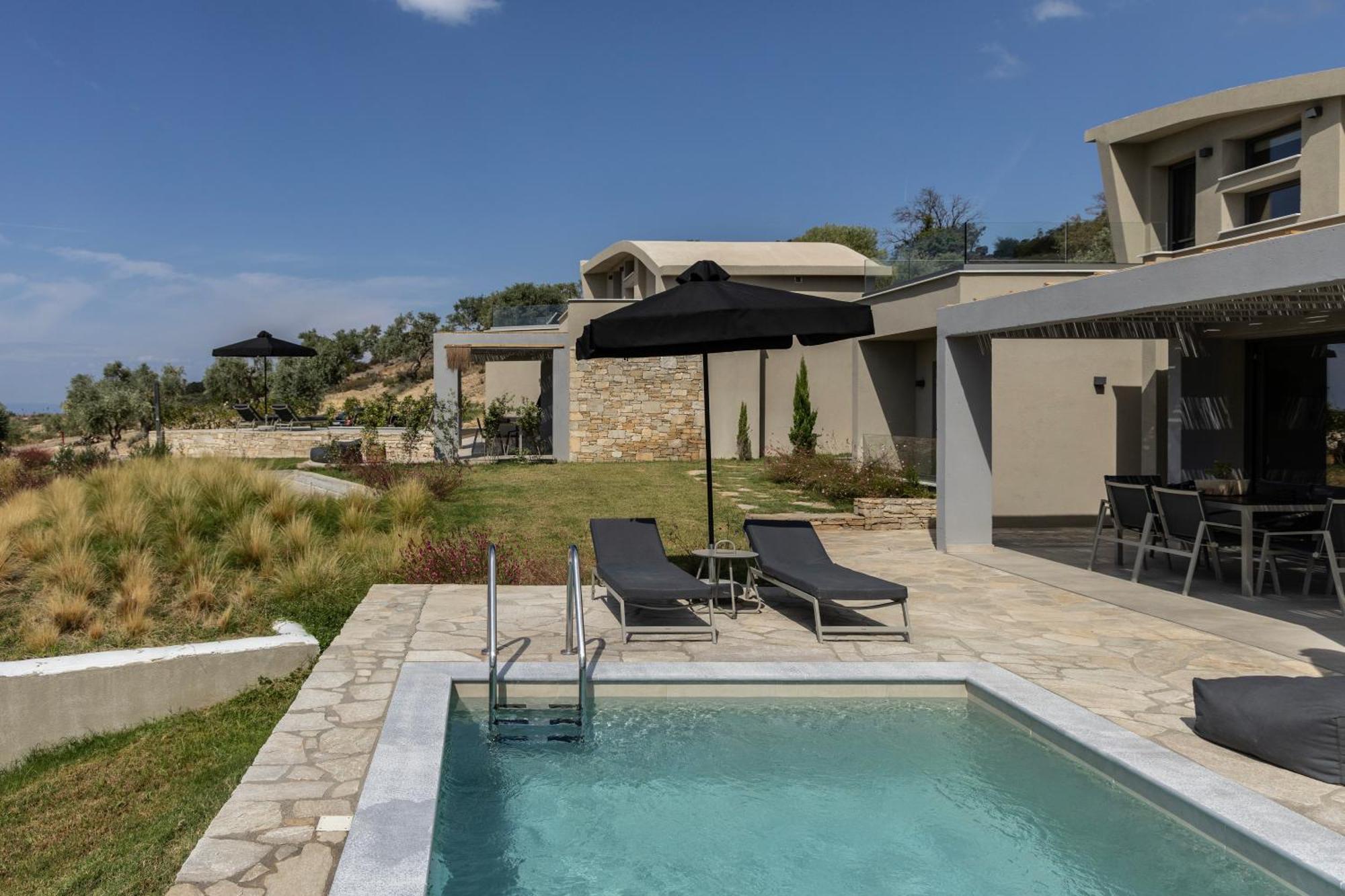 Fari Stone Villas Skála Marión Extérieur photo